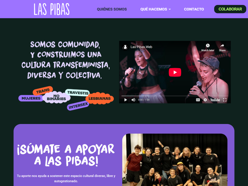 Caso de éxito: Las Pibas Redesign